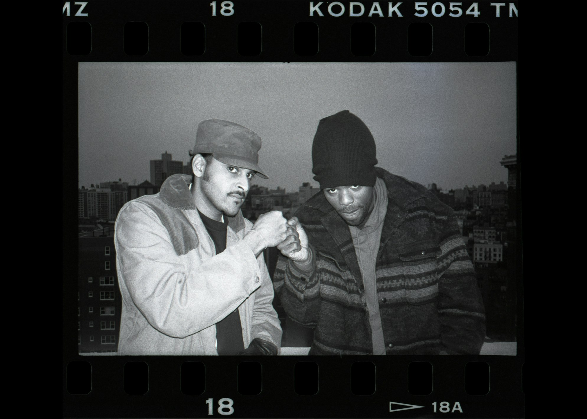 Author S. H. “Skiz” Fernando with Method Man.